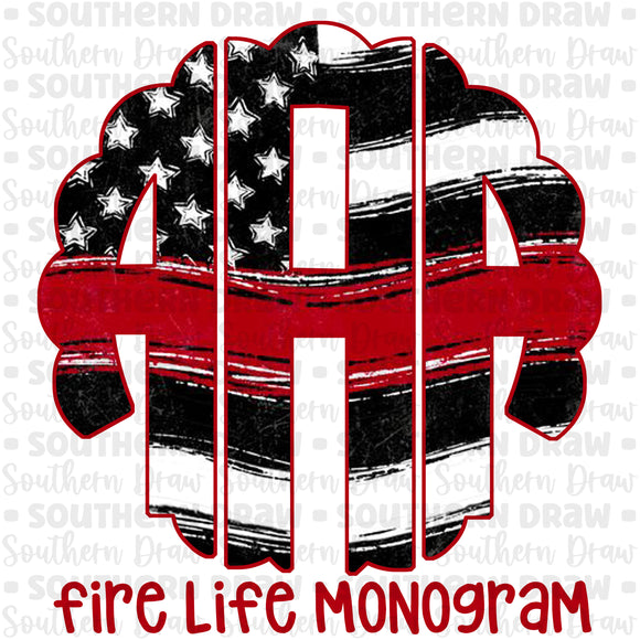 Fire Life Monogram