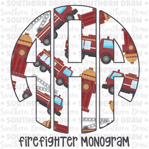 Firefighter Monogram