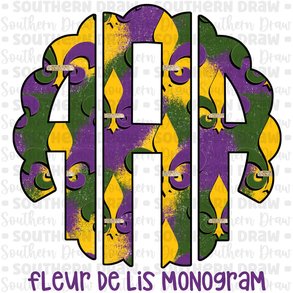 Fleur De Lis Monogram