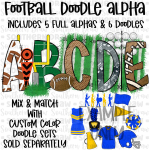 Football Doodle Alpha