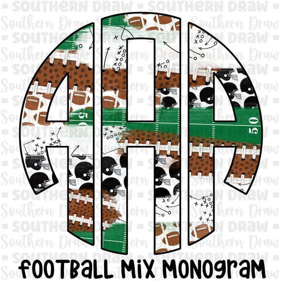 Football Mix Monogram