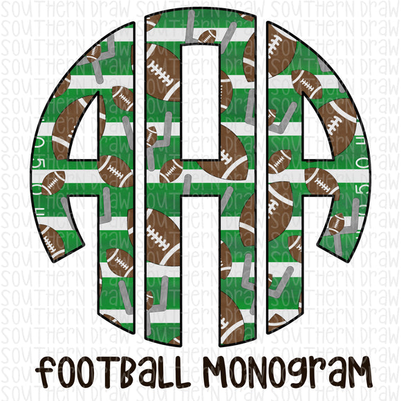 Football Monogram