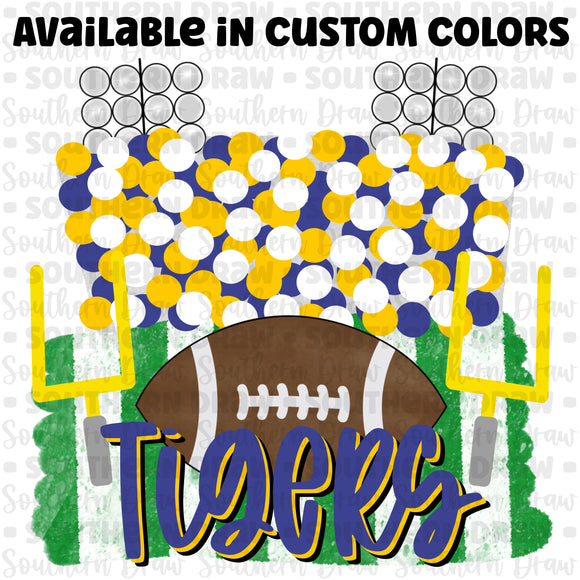 Football Field- CUSTOM colors available