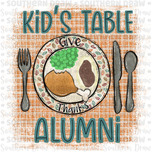 Kid's Table Alumni