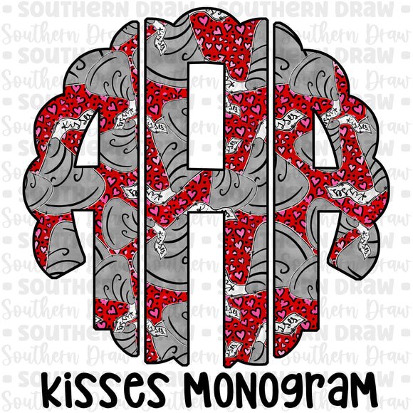 Kisses Monogram
