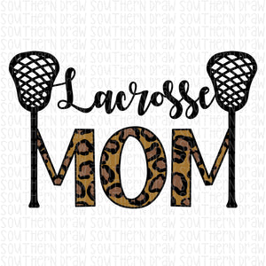 Lacrosse Mom Leopard