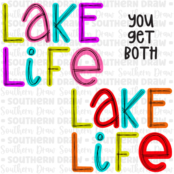 Lake Life Sketch Bundle