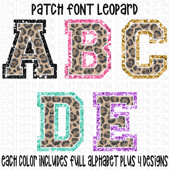 Patch Font Leopard Bundle