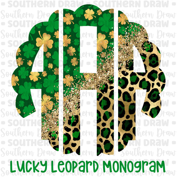 Lucky Leopard Monogram