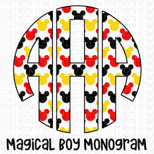 Magical Boy Monogram
