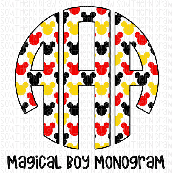 Magical Boy Monogram