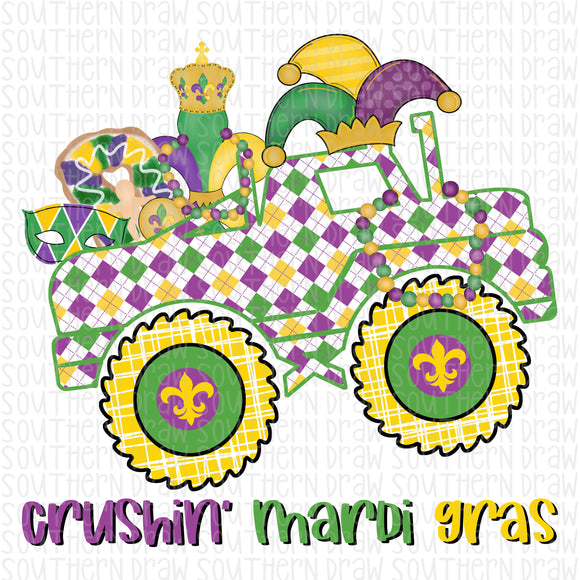 Mardi Gras Monster Truck