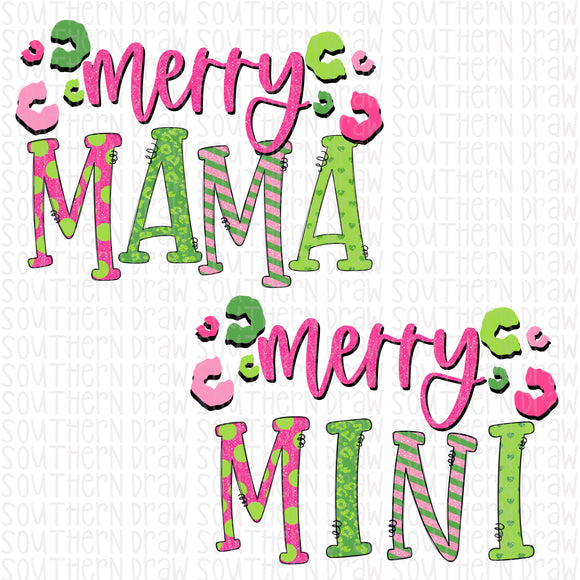 Merry Mama & Mini Pink Bundle