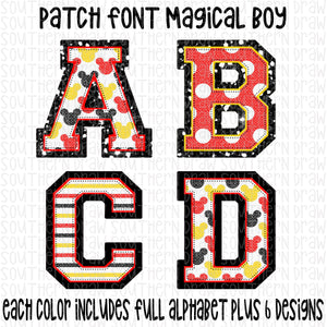 Patch Font Magical Boy Bundle