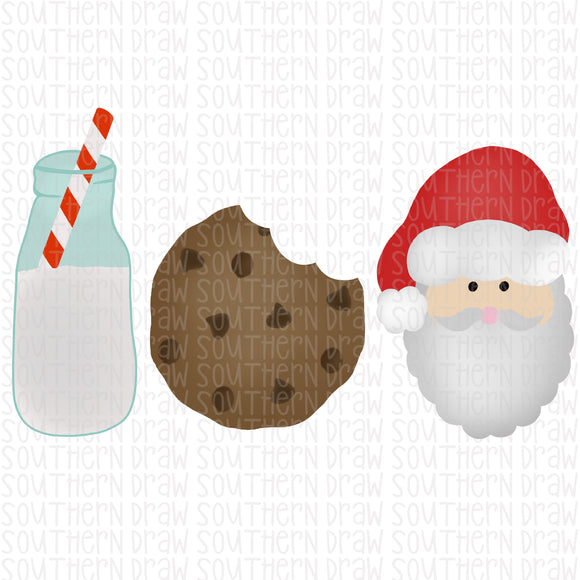 Santa Milk & Cookies
