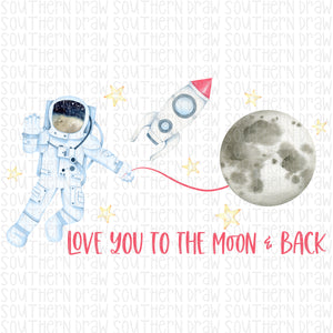 Love you to the moon & back
