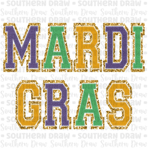 Mardi Gras Patch