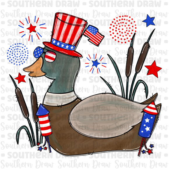Patriotic Duck