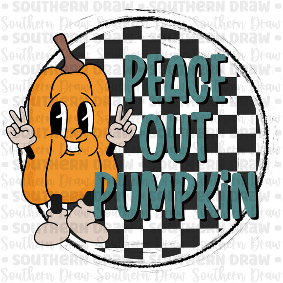 Peace Out Pumpkin