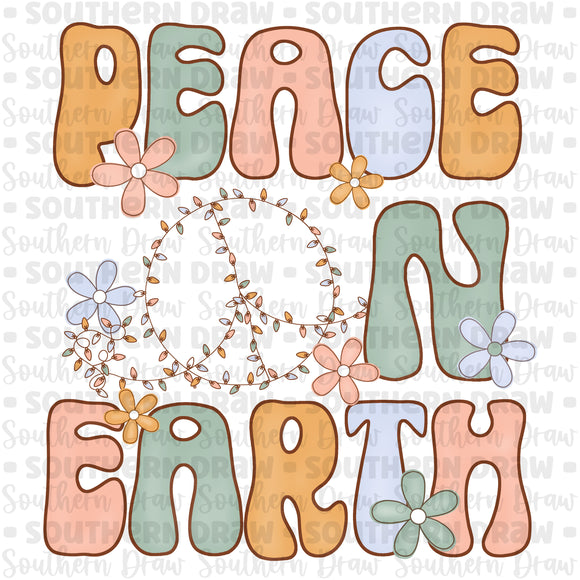 Retro Peace on Earth
