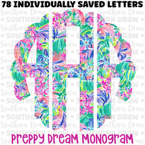 Preppy Dream Monogram