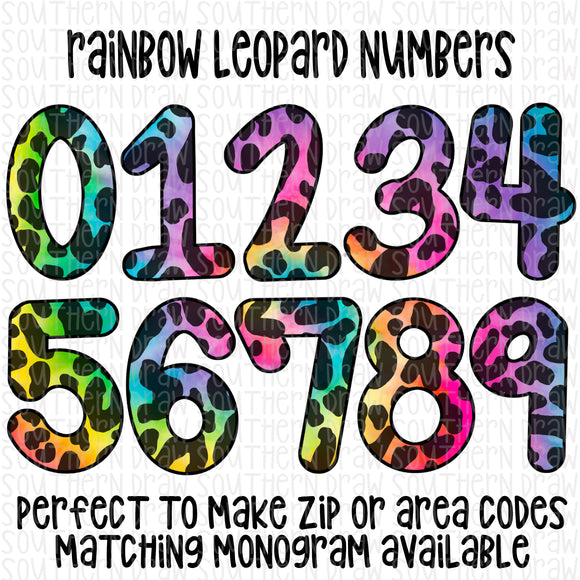 Rainbow Leopard Numbers