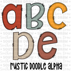 Rustic Doodle Alpha