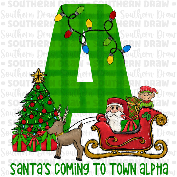 Santa's Coming to Town Alpha