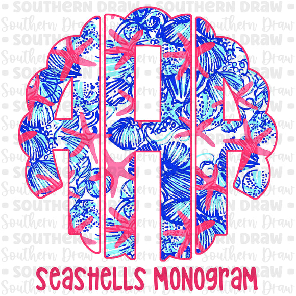 Seashells Monogram