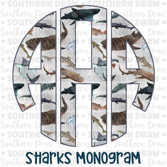 Sharks Monogram