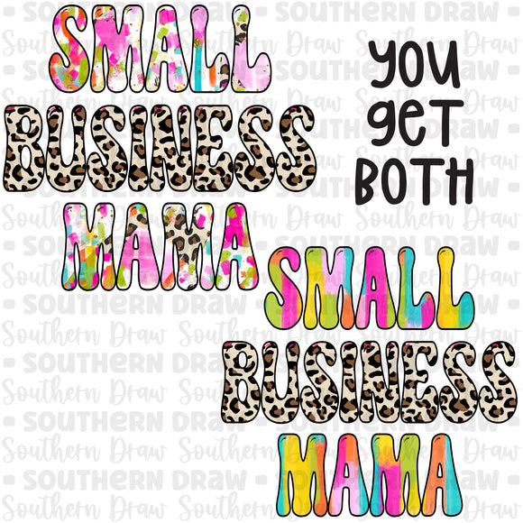 Funky Leopard Small Business Mama Bundle