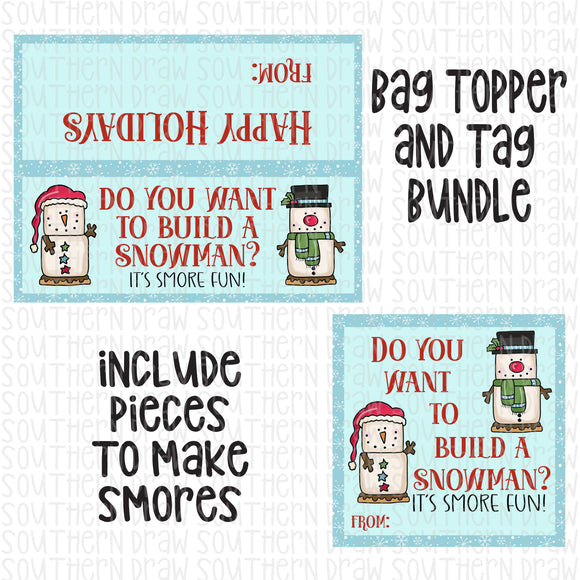 Build a Snowman Tag Bundle