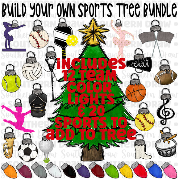 BYO Sports Christmas Tree Bundle