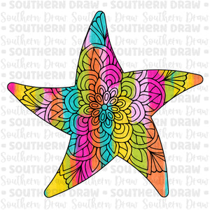 Mandela Brushstroke Starfish