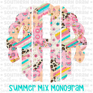 Summer Mix Monogram