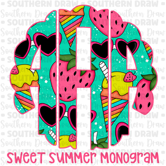 Sweet Summer Monogram