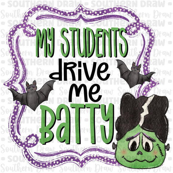My students drive me batty