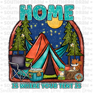 Home is where your tent is