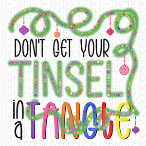 Don't get your tinsel in a tangle