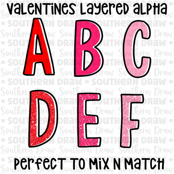 Valentine's Layered Alpha