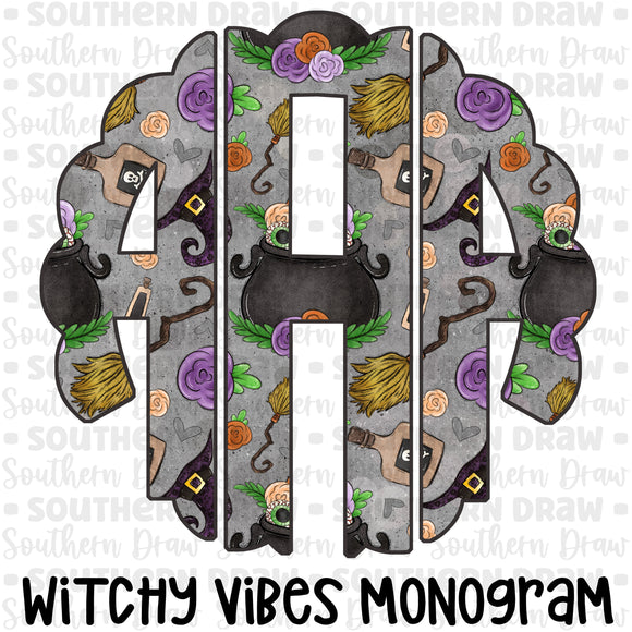 Witchy Vibes Monogram