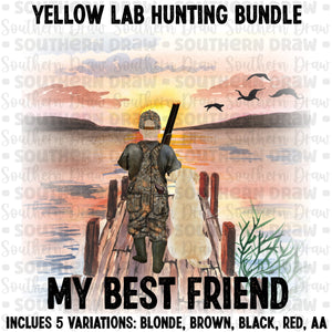My best friend- Yellow Lab Bundle
