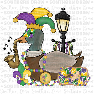 Mardi Gras Duck