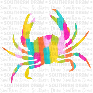 Girl's Brushstroke Crab