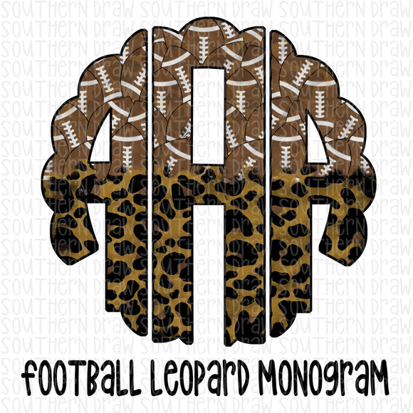 Football Leopard Monogram