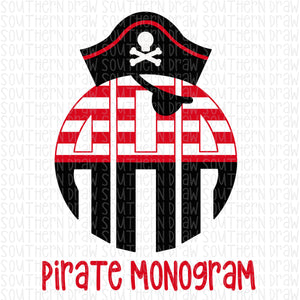 Pirate Monogram