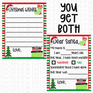 Santa Letter & Wishlist