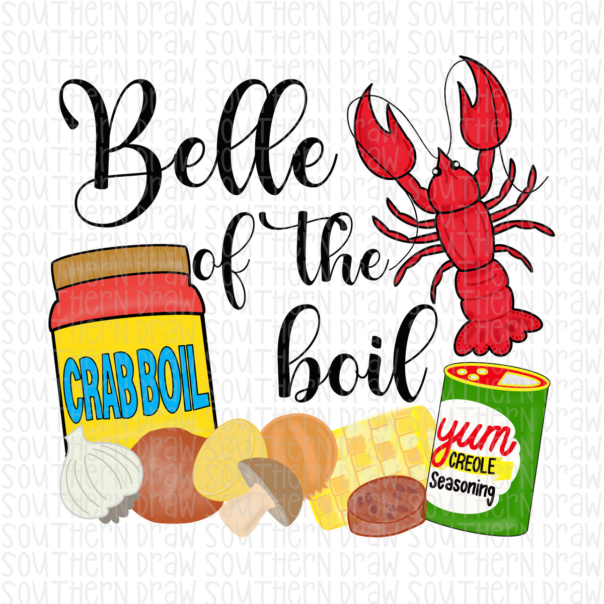 Belle of the Boil – Southern Draw Digital Designs