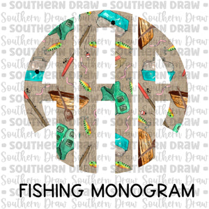 Fishing Monogram