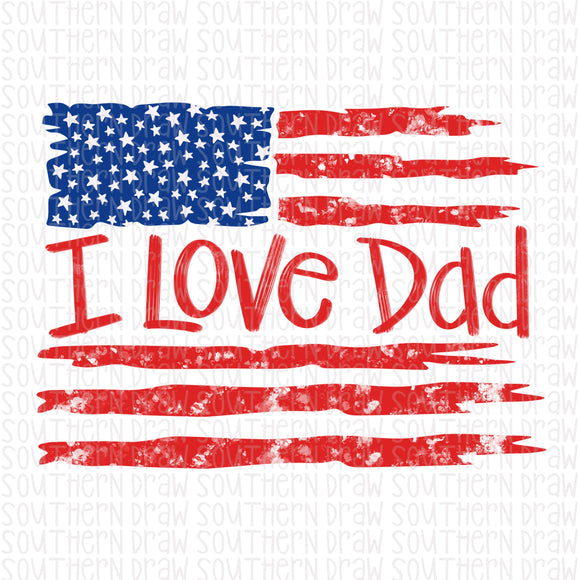 American Flag Dad